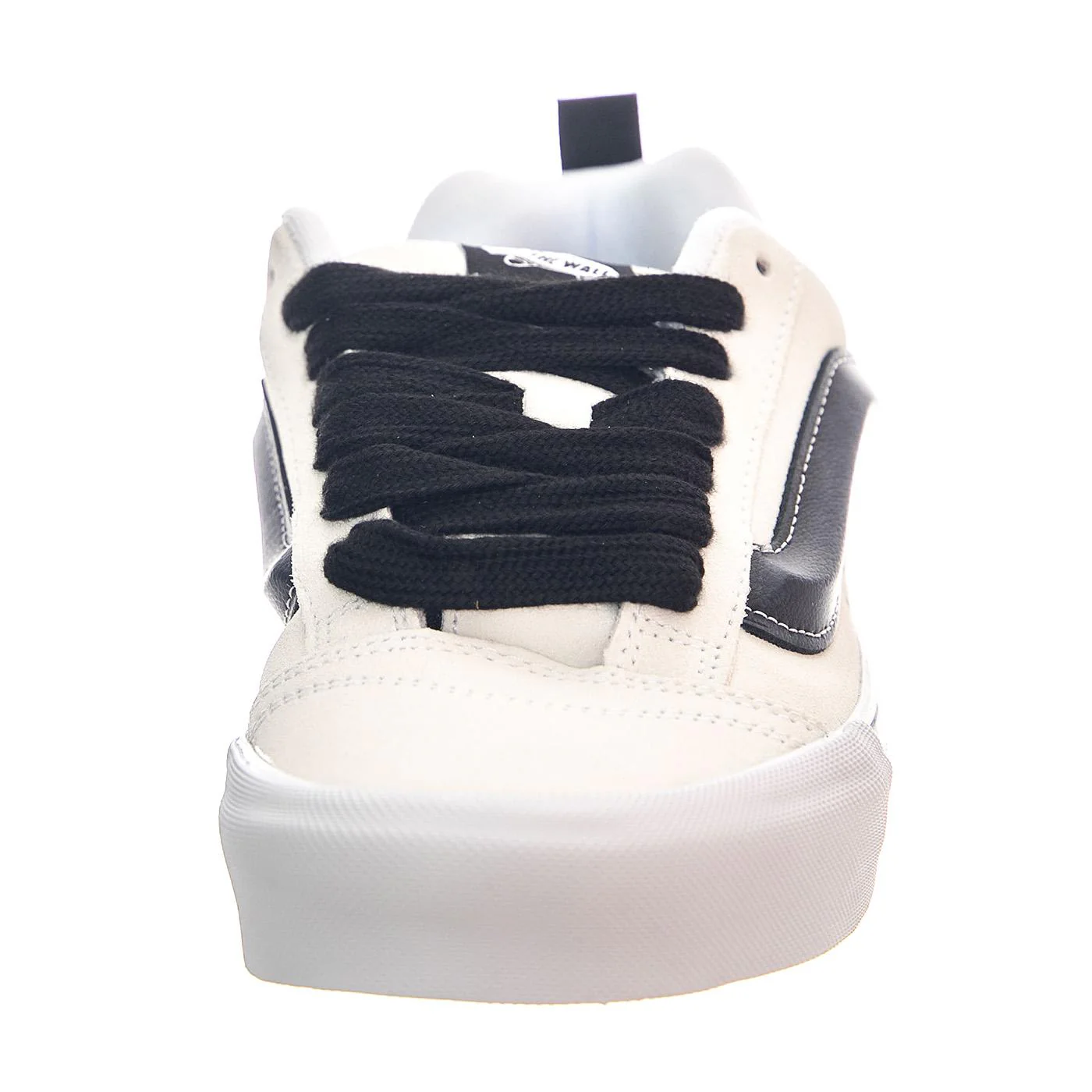 Knu School Suede White / Black - Scarpe Profilo Basso Uomo Bianche  Uomo VANS - Image 3