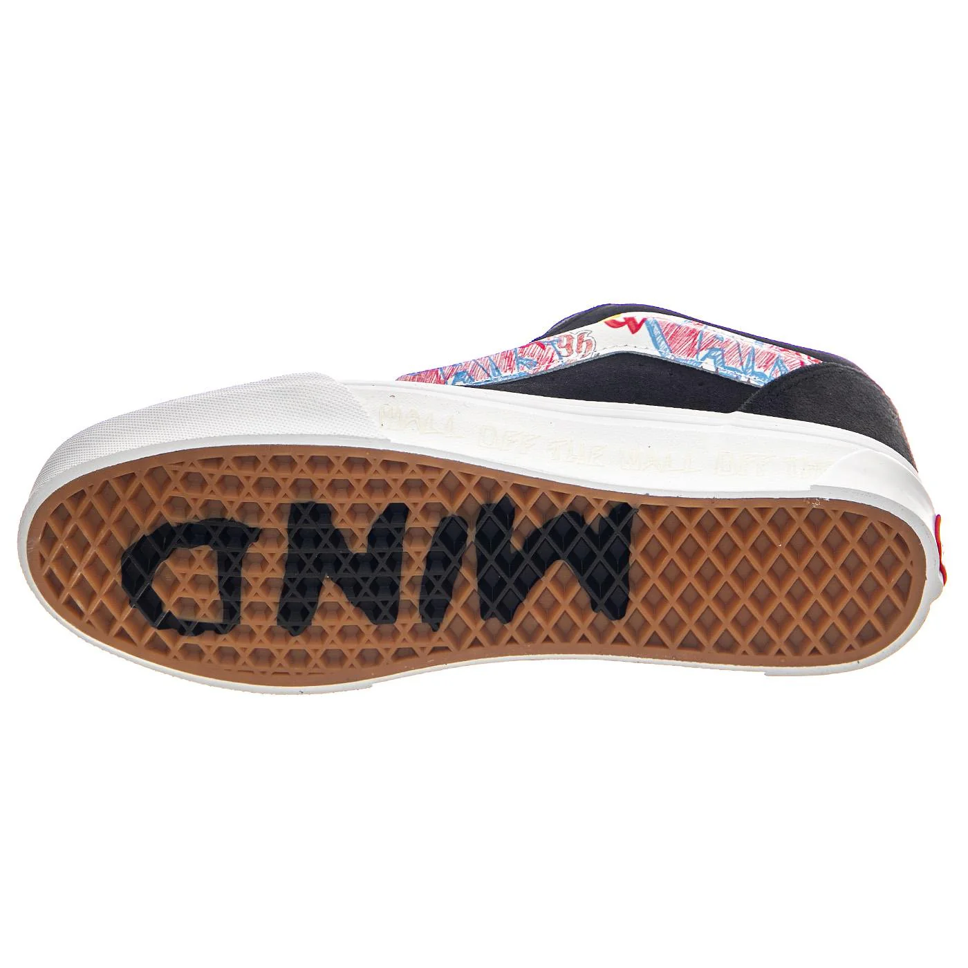 Knu Skool Black / Multi - Scarpe Profilo Basso Uomo Nere  Uomo VANS - Image 5