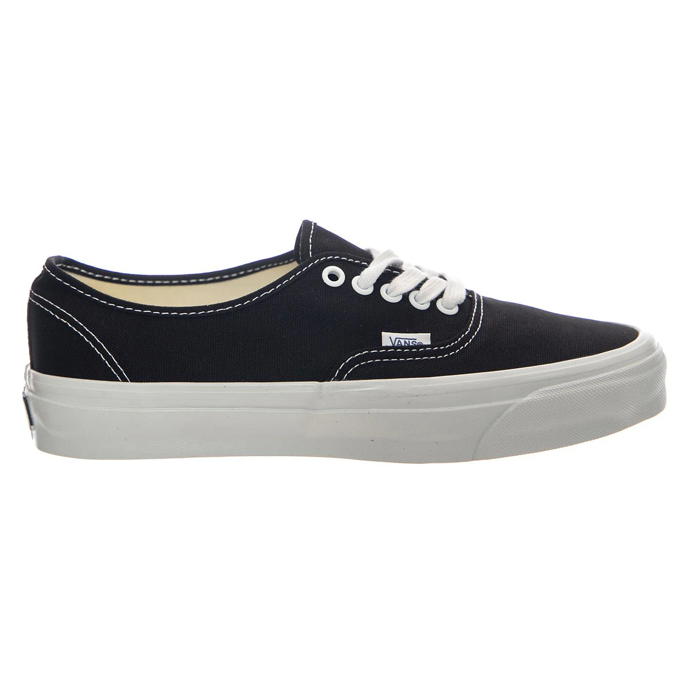 LX Authentic Reissue 44 LX Black White - Scarpe Stringate Uomo Nere Uomo VANS