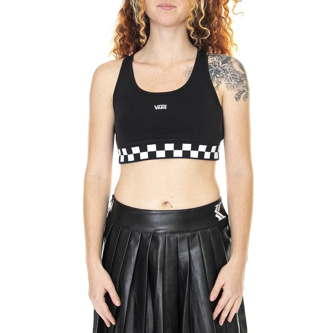 Checkmate Bra - Top Aderente Donna Nero Donna VANS - Image 2