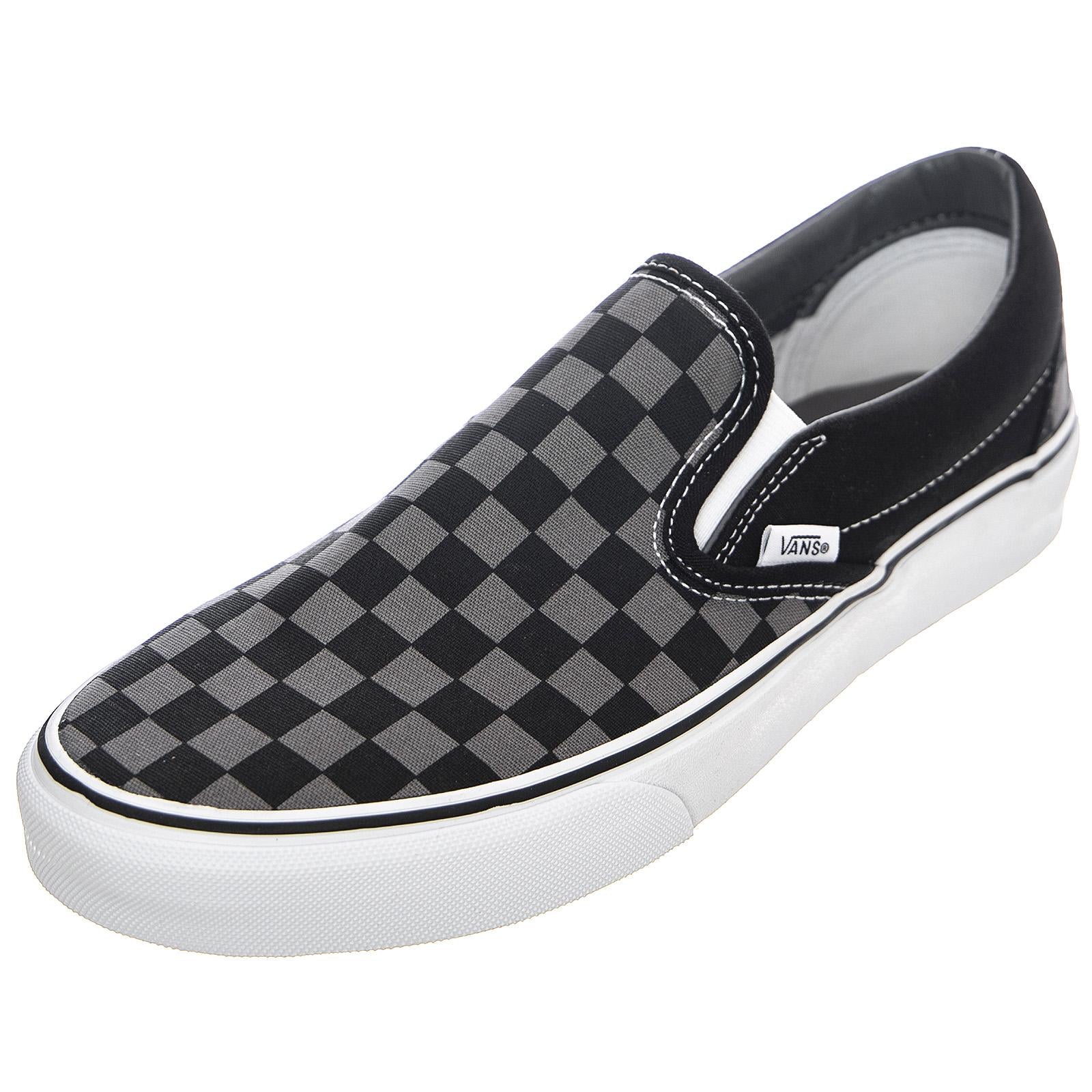 UA Classic Slip-On Shoes - Black / Pewter - Scarpe Slip-On Profilo Basso Uomo Multicolore  Uomo VANS