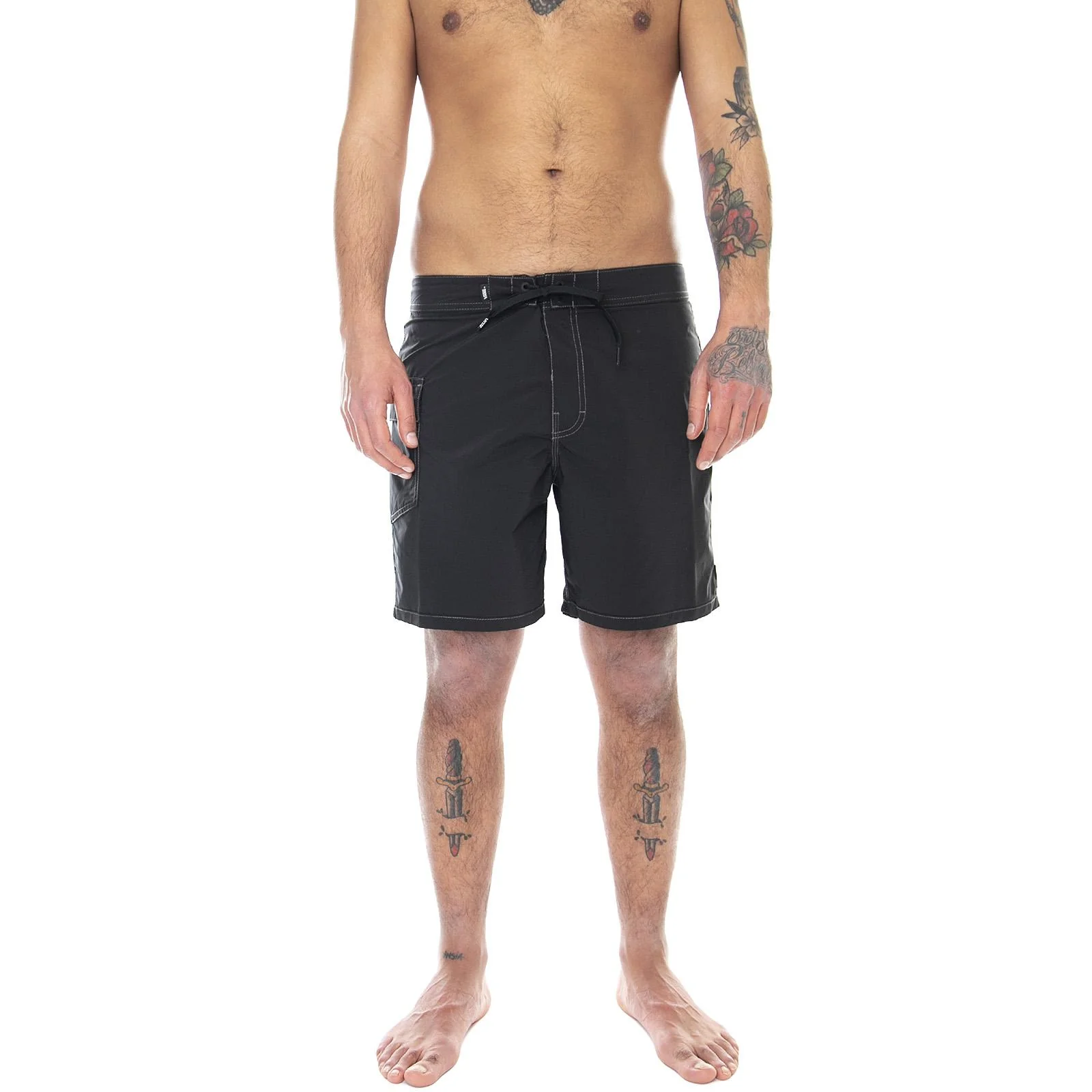 Mens Ever-Ride Swim Shorts II - Black - Bermuda da Bagno Uomo Neri Uomo VANS - Image 2