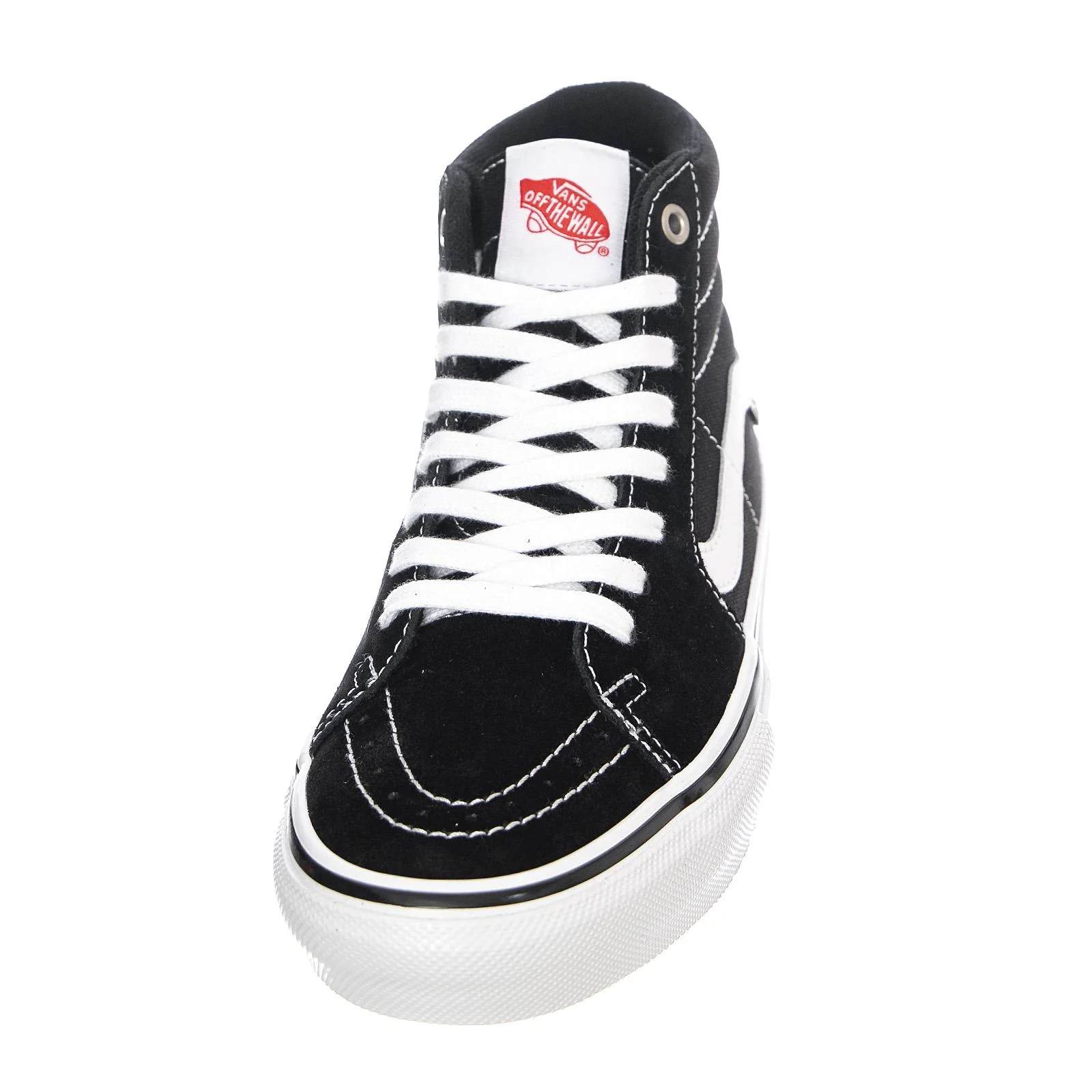 Mens Skate SK8-Hi Shoes - Black / White - Scarpe Stringate Profilo Alto Uomo Nere Uomo VANS - Image 3
