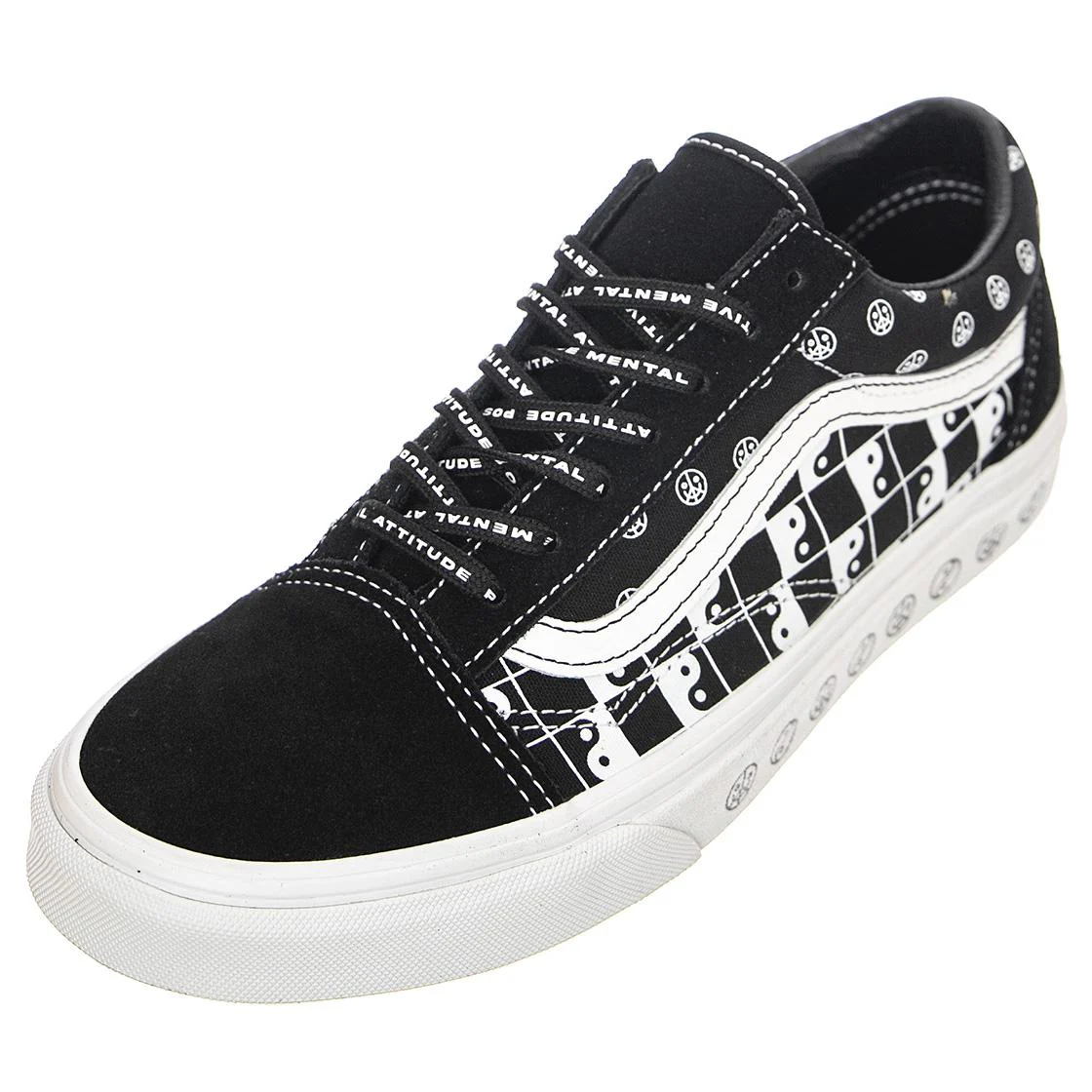 UA Old Skool PMA - Scarpe Stringate Profilo Basso Uomo Nere / Bianche / True White  Uomo VANS