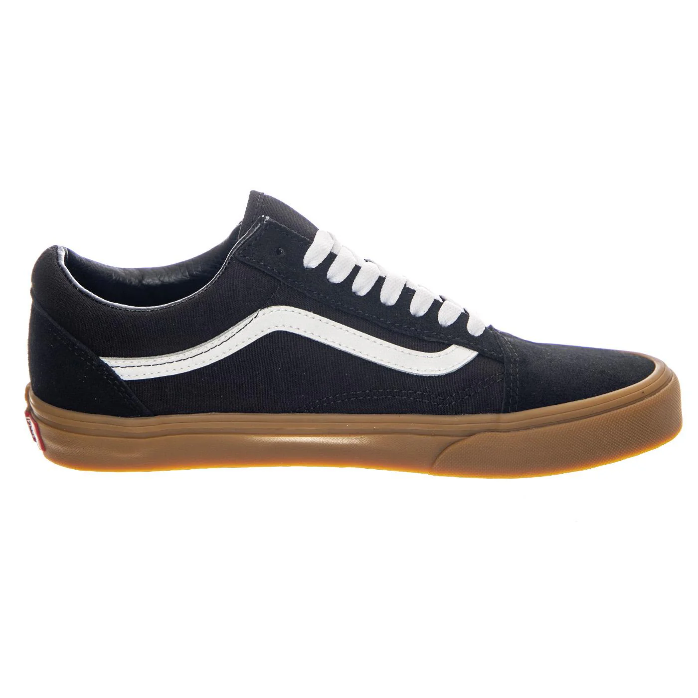 Old Skool Black / Gum - Scarpe Stringate Profilo Basso Uomo Nere Uomo VANS - Image 2
