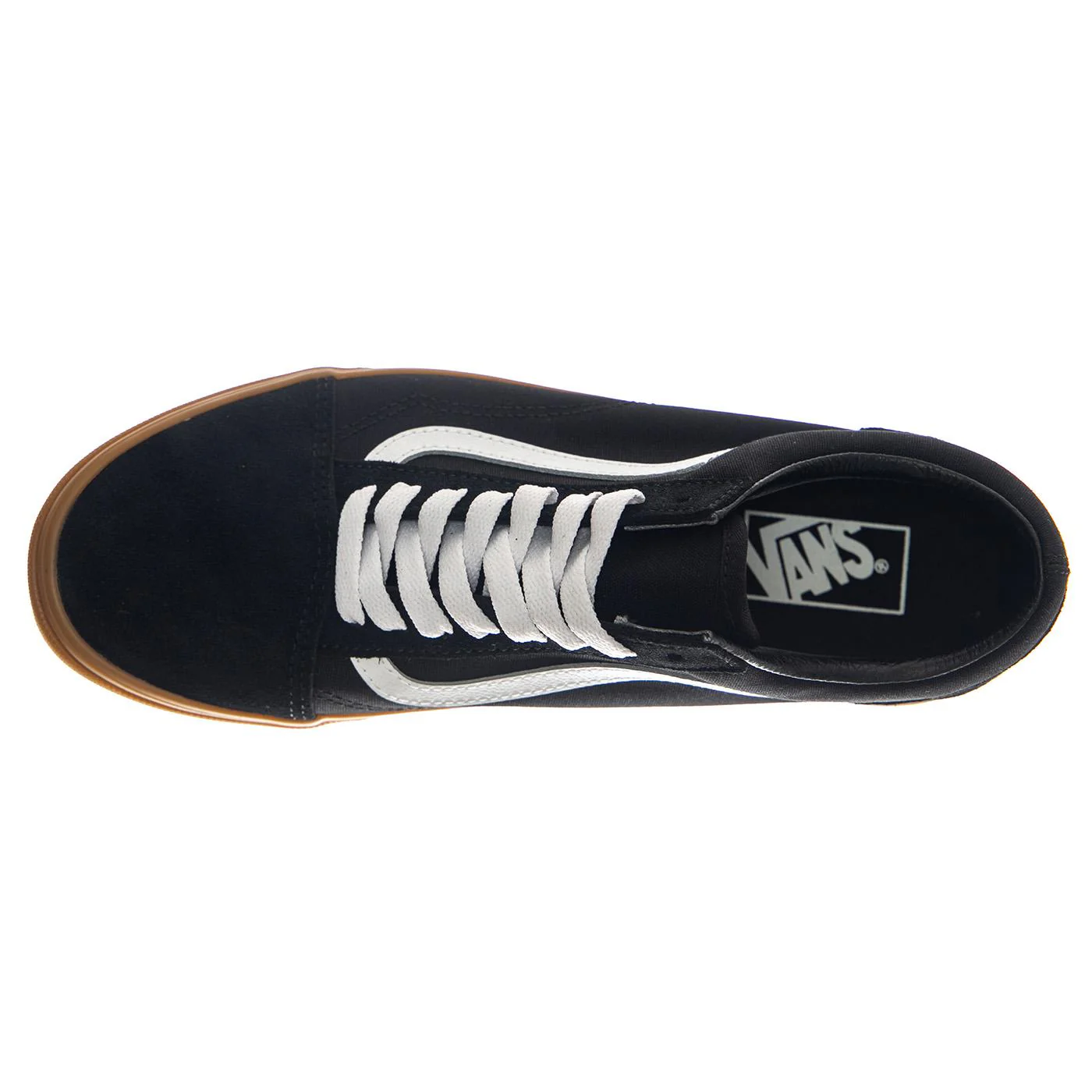 Old Skool Black / Gum - Scarpe Stringate Uomo Nere  Uomo VANS - Image 6