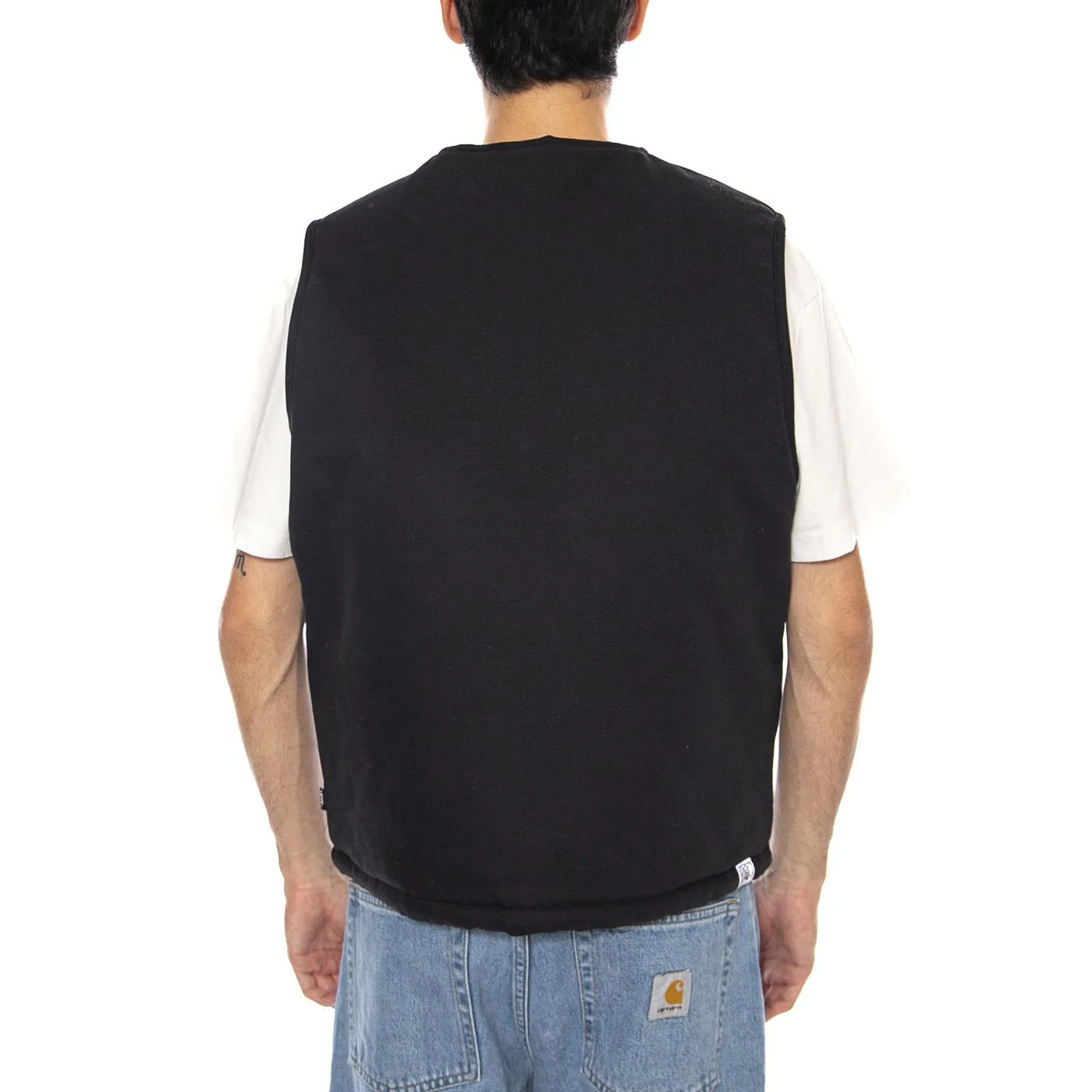 Raw Instinct Vest - Giacca Smanicata Uomo Nera / Multicolore  Uomo VANS - Image 3