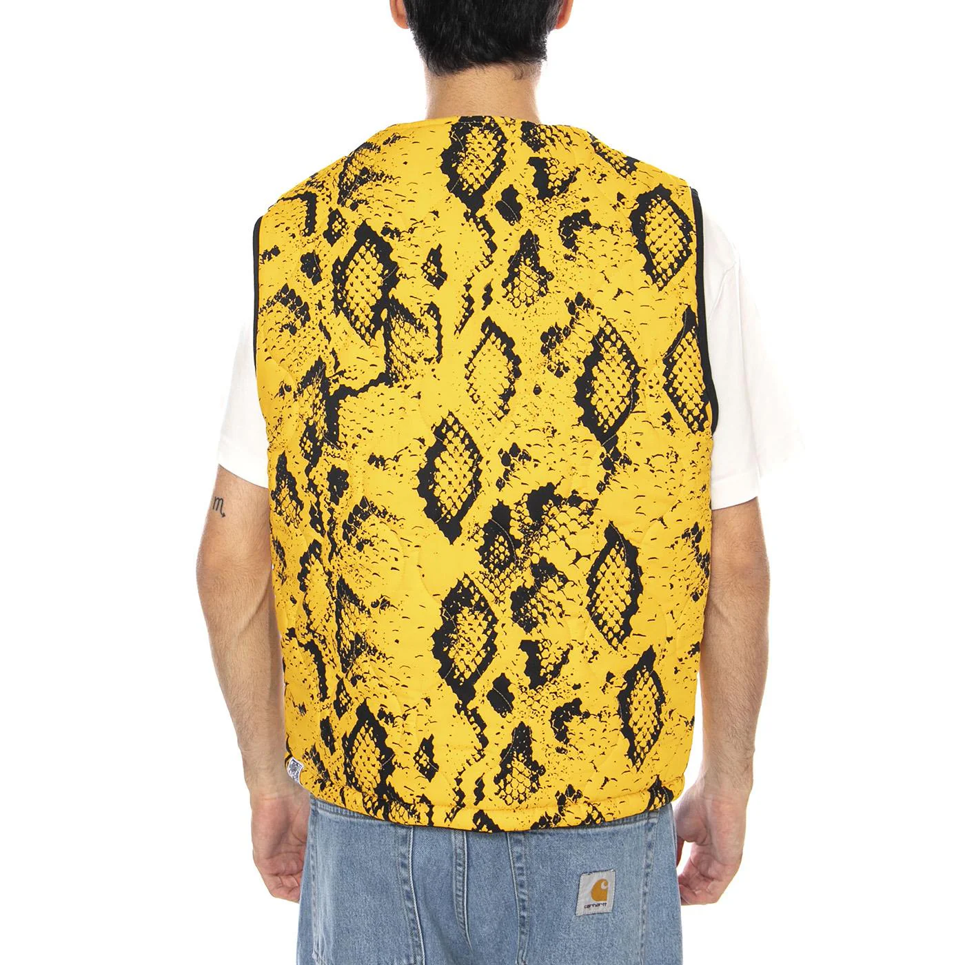 Raw Instinct Vest - Giacca Smanicata Uomo Nera / Multicolore  Uomo VANS - Image 6