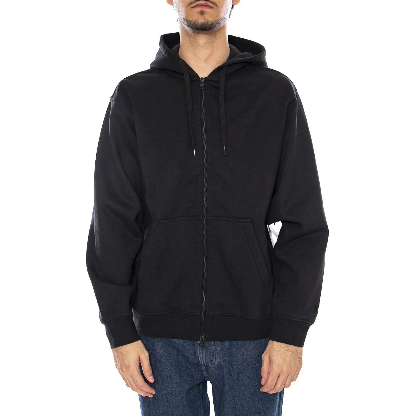 Skate Atiba Haze Zip Hoodie Black - Felpa con Cappuccio Uomo Nera Uomo VANS - Image 2