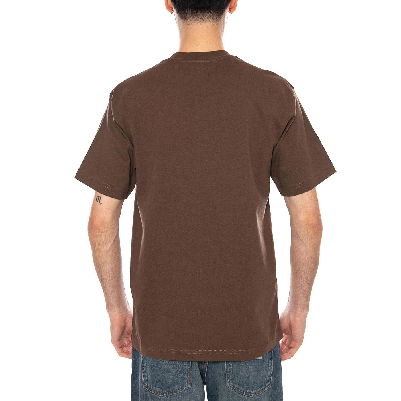 STONE SWIRL LOOSE SS VINTAGE COCOA - Maglietta Girocollo Uomo Marrone Uomo VANS - Image 3