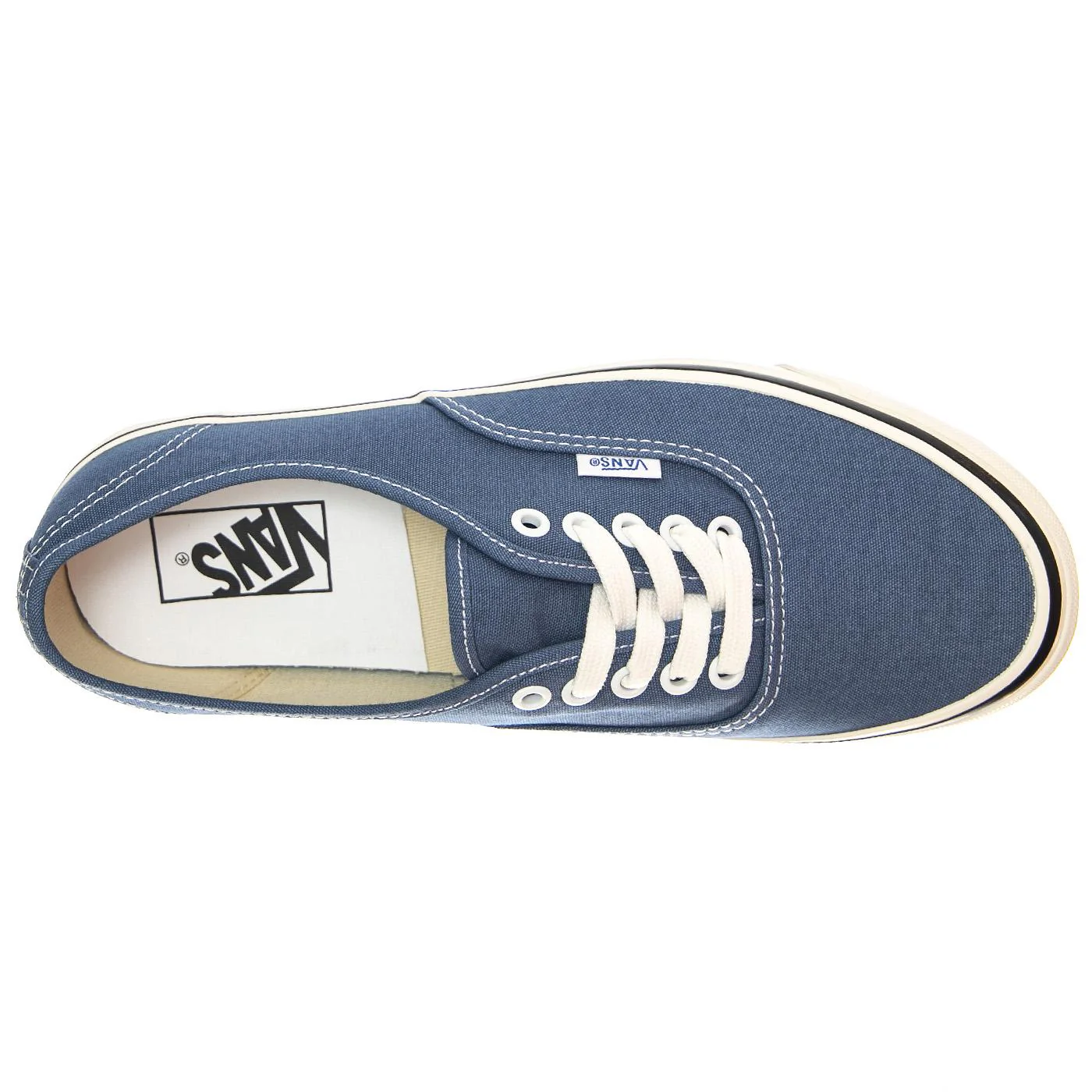 UA Authentic 44 DX (Anaheim Factory) OG Navy - Scarpe Stringate Profilo Basso Uomo Blu  Uomo VANS - Image 6