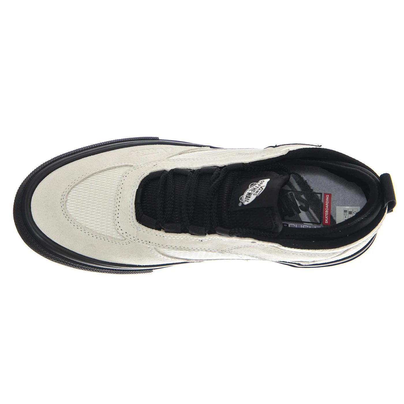 Vans Skate Safe Low Atiba Bone White/Black - Scarpe Stringate Uomo Bianche Uomo VANS - Image 6