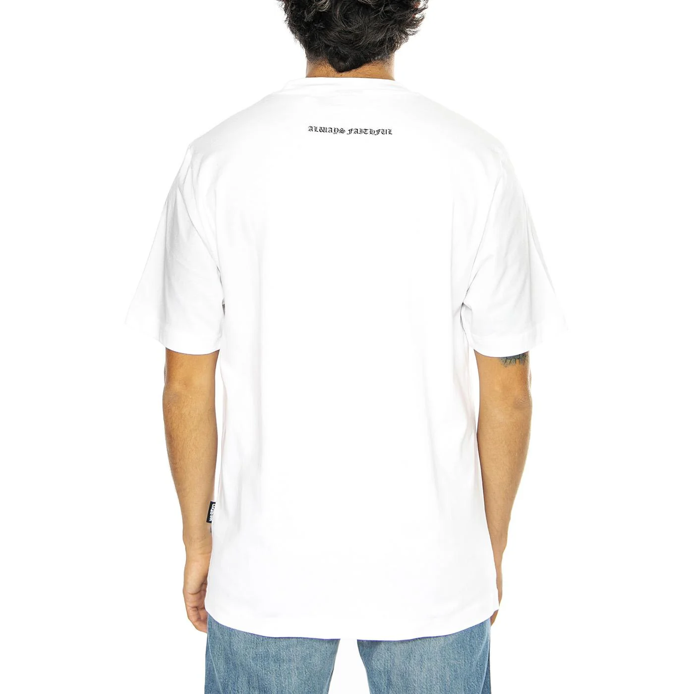 T-Shirt London White - Maglietta Girocollo Uomo Bianca Uomo WASTED PARIS - Image 3