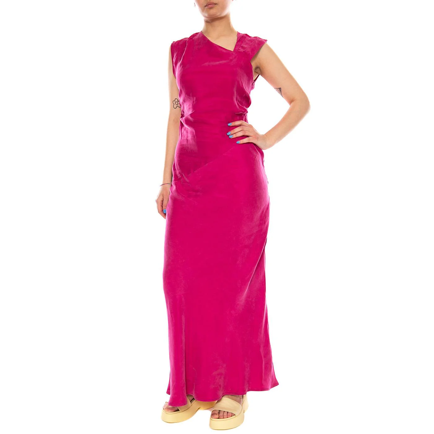 VESTIDO LARGO ASIMÉTRICO - Abito Lungo Donna Viola Donna WILD PONY