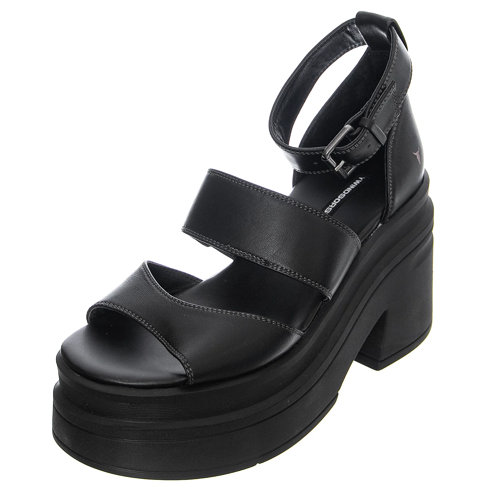 MATCH BLACK MIRA SHEEP - Sandali Donna Neri Donna WINDSOR SMITH