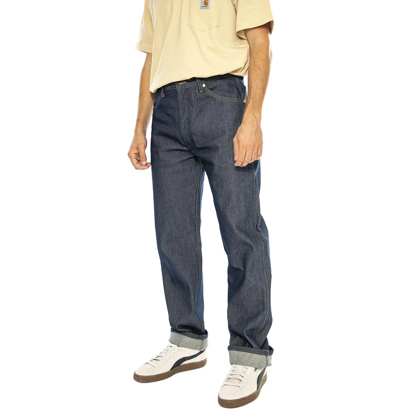 13MWZ Copper - Pantaloni Denim Jeans Uomo Blu  Uomo WRANGLER