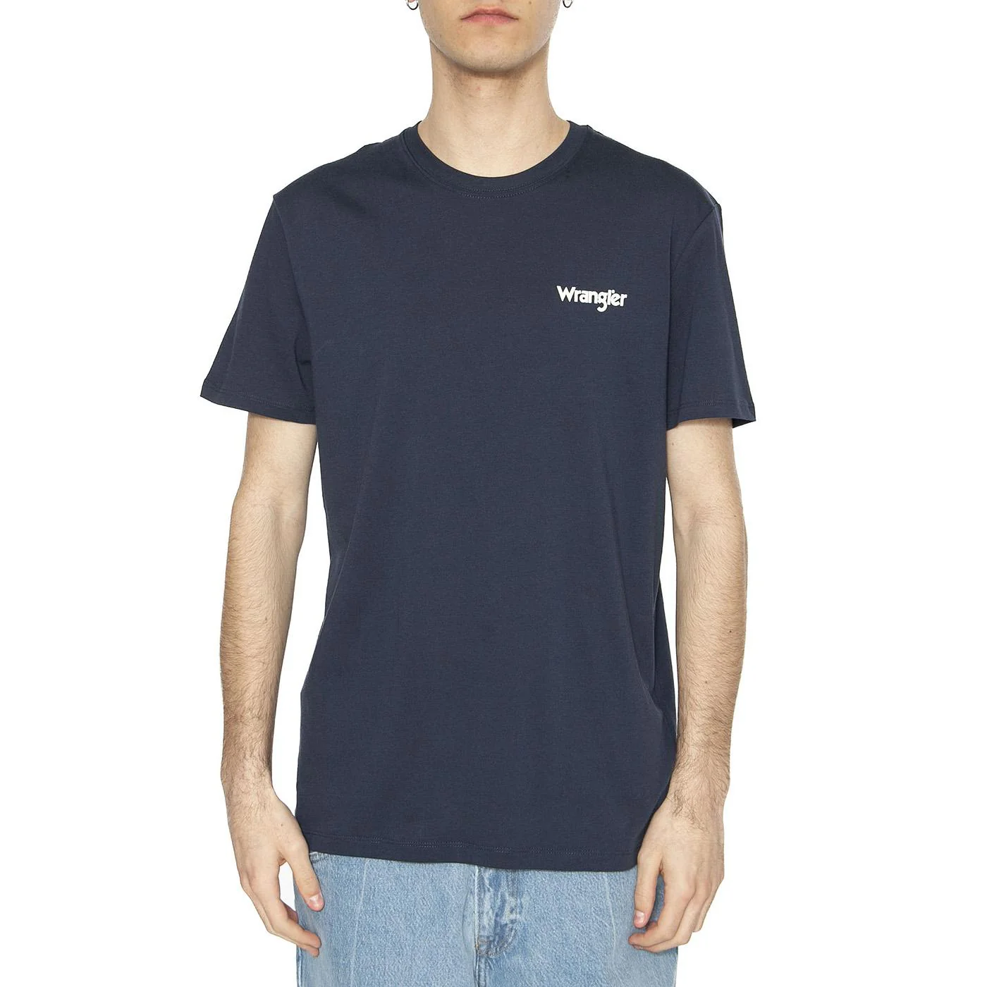 2-Pack Sign Off Tee White / Blue - Set Composto da Maglietta Girocollo Uomo Bianca + Maglietta Girocollo Uomo Blu Uomo WRANGLER - Image 5