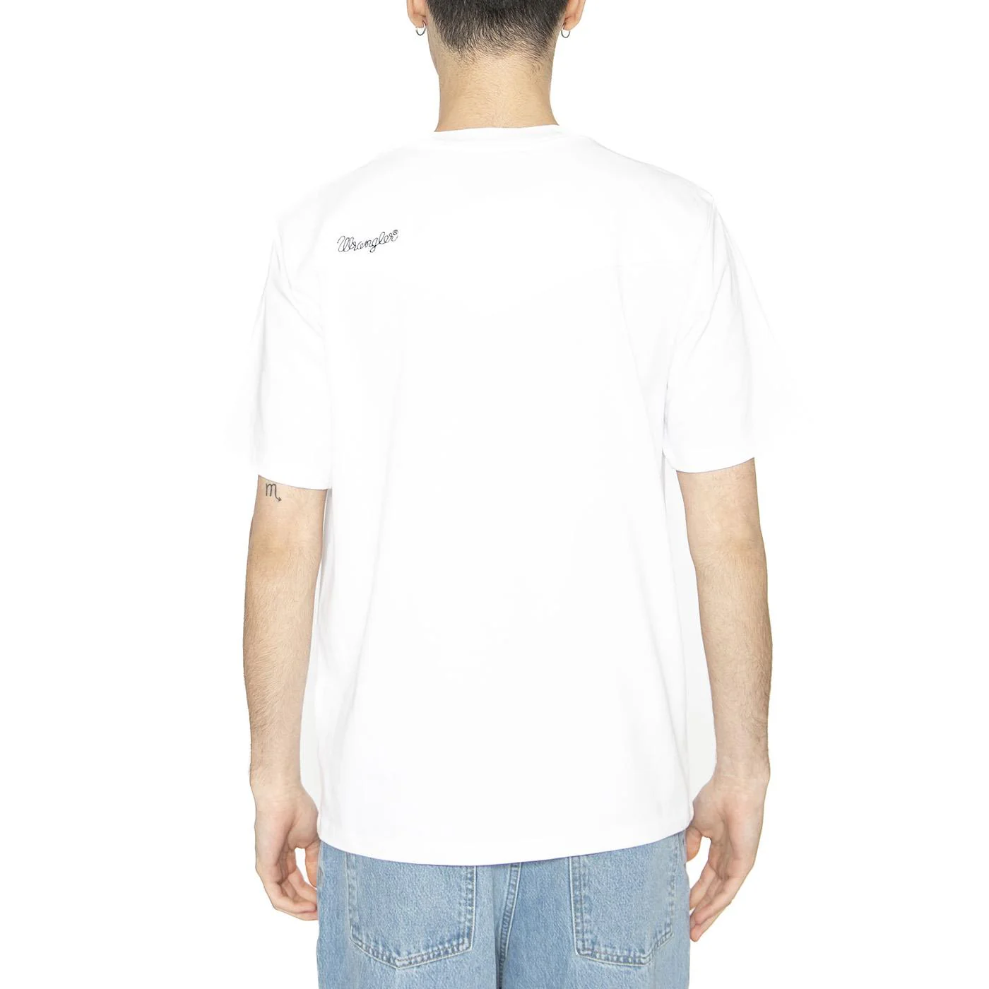 Blue Bell Tee White - Maglietta Girocollo Uomo Bianca  Uomo WRANGLER - Image 3
