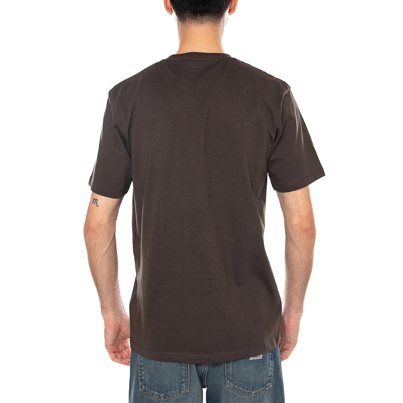 EMBROIDERY TEE WREN BROWN - Maglietta Girocollo Uomo Marrone  Uomo WRANGLER - Image 3