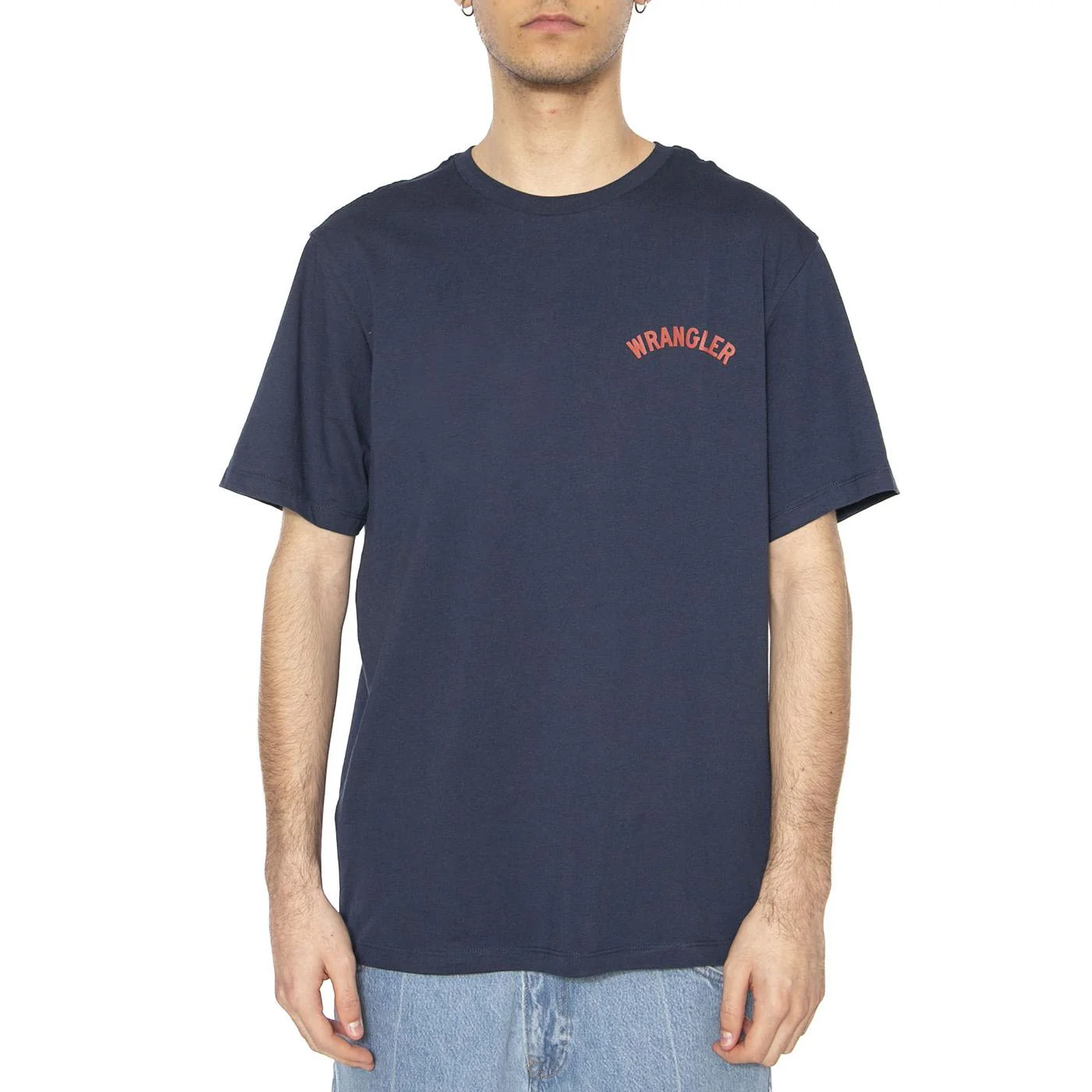 Graphic Tee Navy - Maglietta Girocollo Uomo Blu Uomo WRANGLER - Image 2