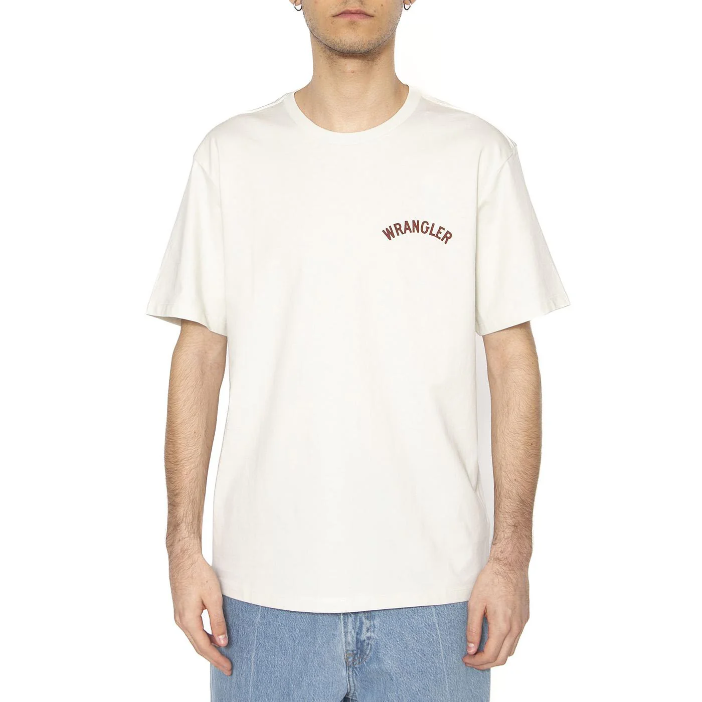 Graphic Tee Vintage White - Maglietta Girocollo Uomo Bianca Uomo WRANGLER - Image 2