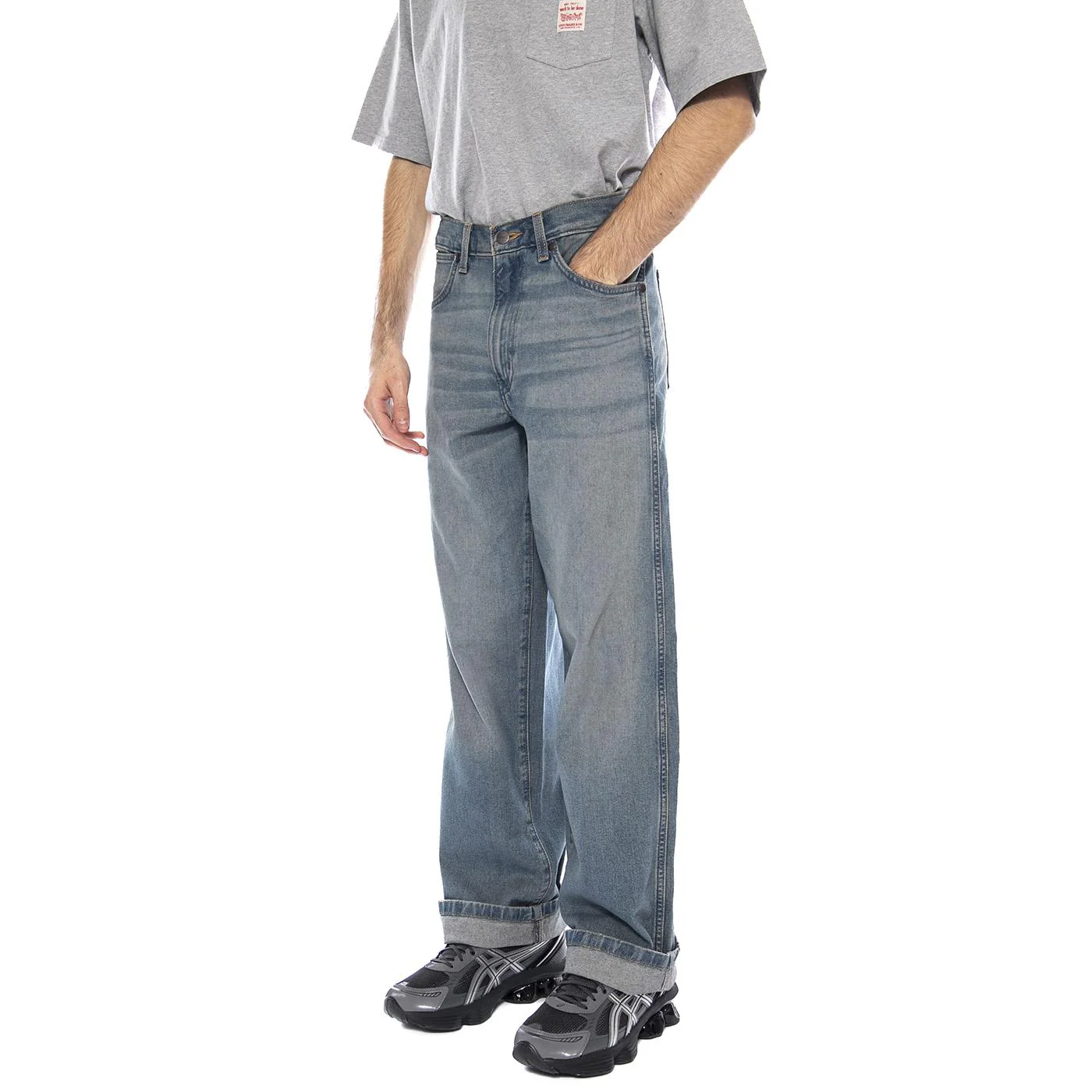 Loose Straight Authentic Medium -- Pantaloni Uomo Blu Uomo WRANGLER