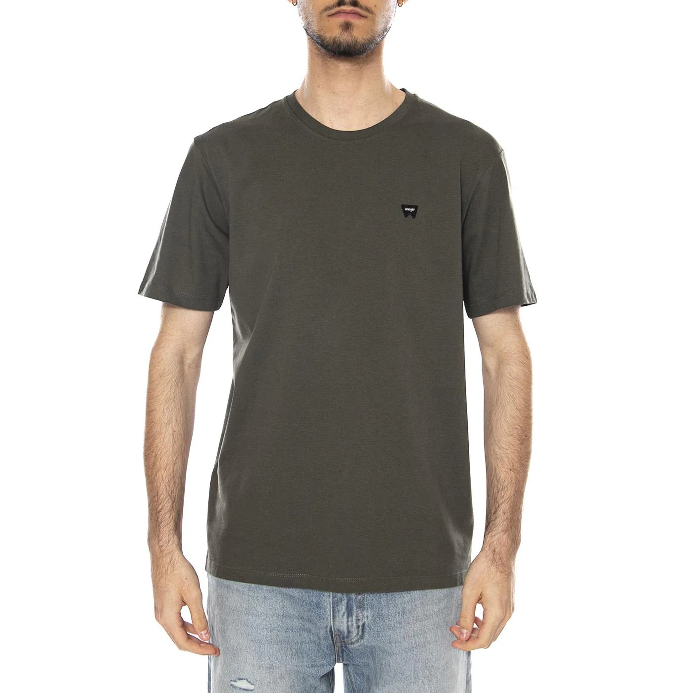 SIGN OFF TEE DEEP DEPTHS - Maglietta Girocollo Uomo Verde Uomo WRANGLER - Image 2
