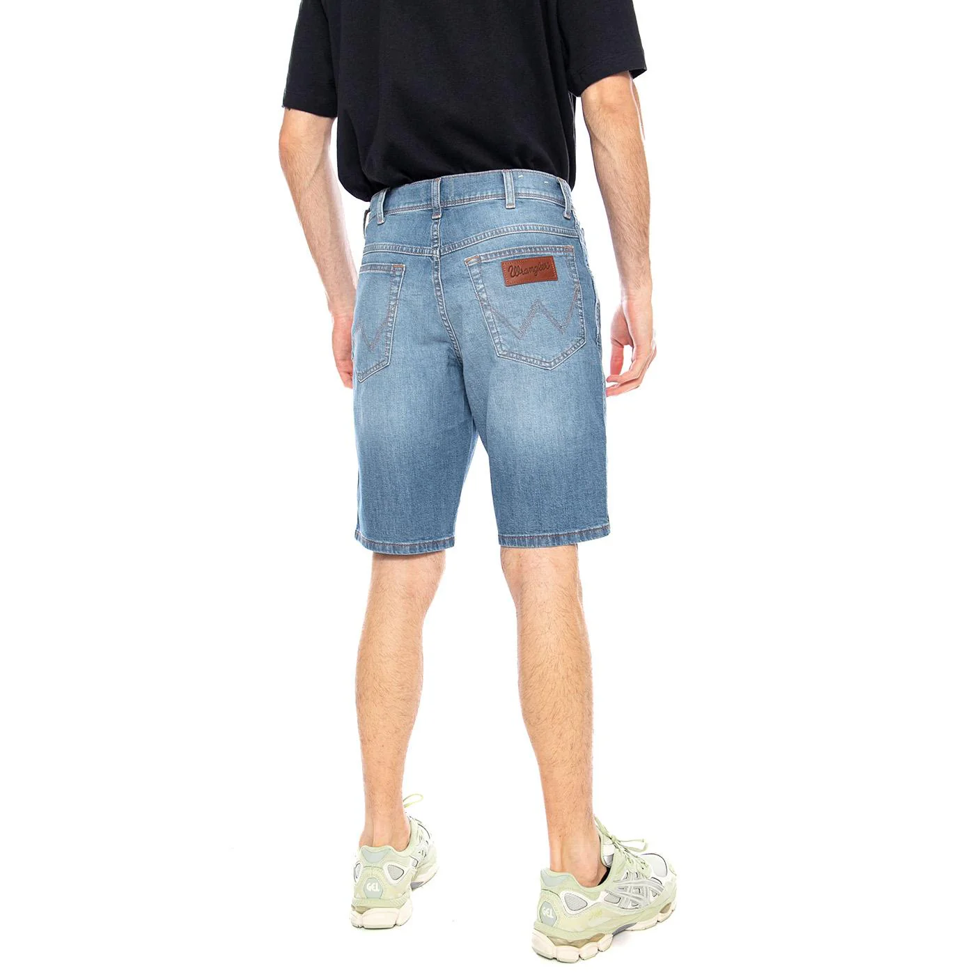 TEXAS SHORTS LIGHT WASH - Bermuda Denim Jeans Uomo Blu Uomo WRANGLER - Image 3