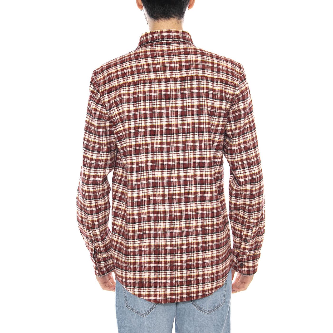 Willshirt Fired Brick - Camicia Uomo Multicolore Uomo WRANGLER - Image 3